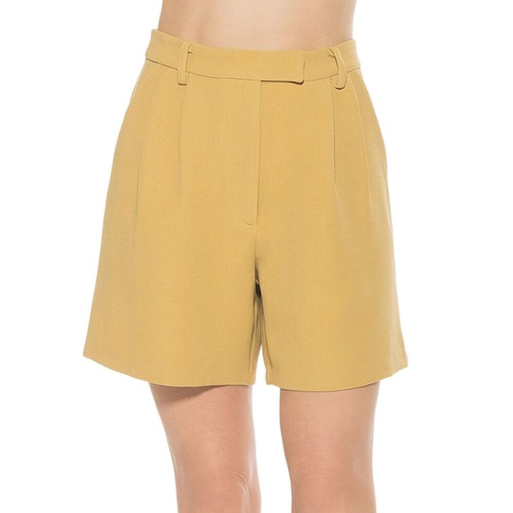 Alexia Admor Womens Dia Short, Yellow